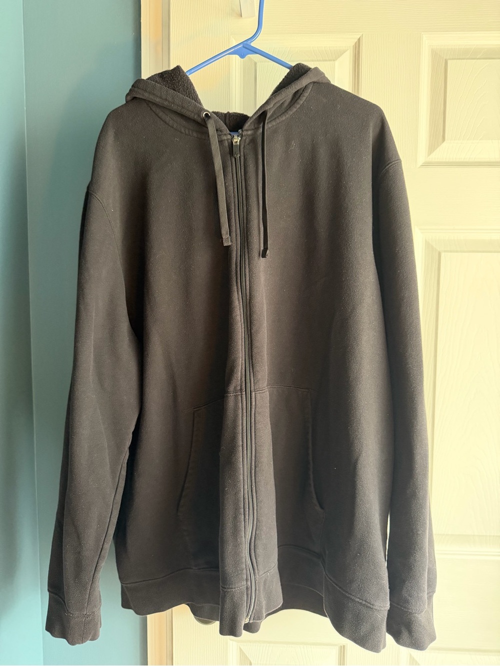 tek gear Black Men's Full-Zip Hooded Sweatshirt